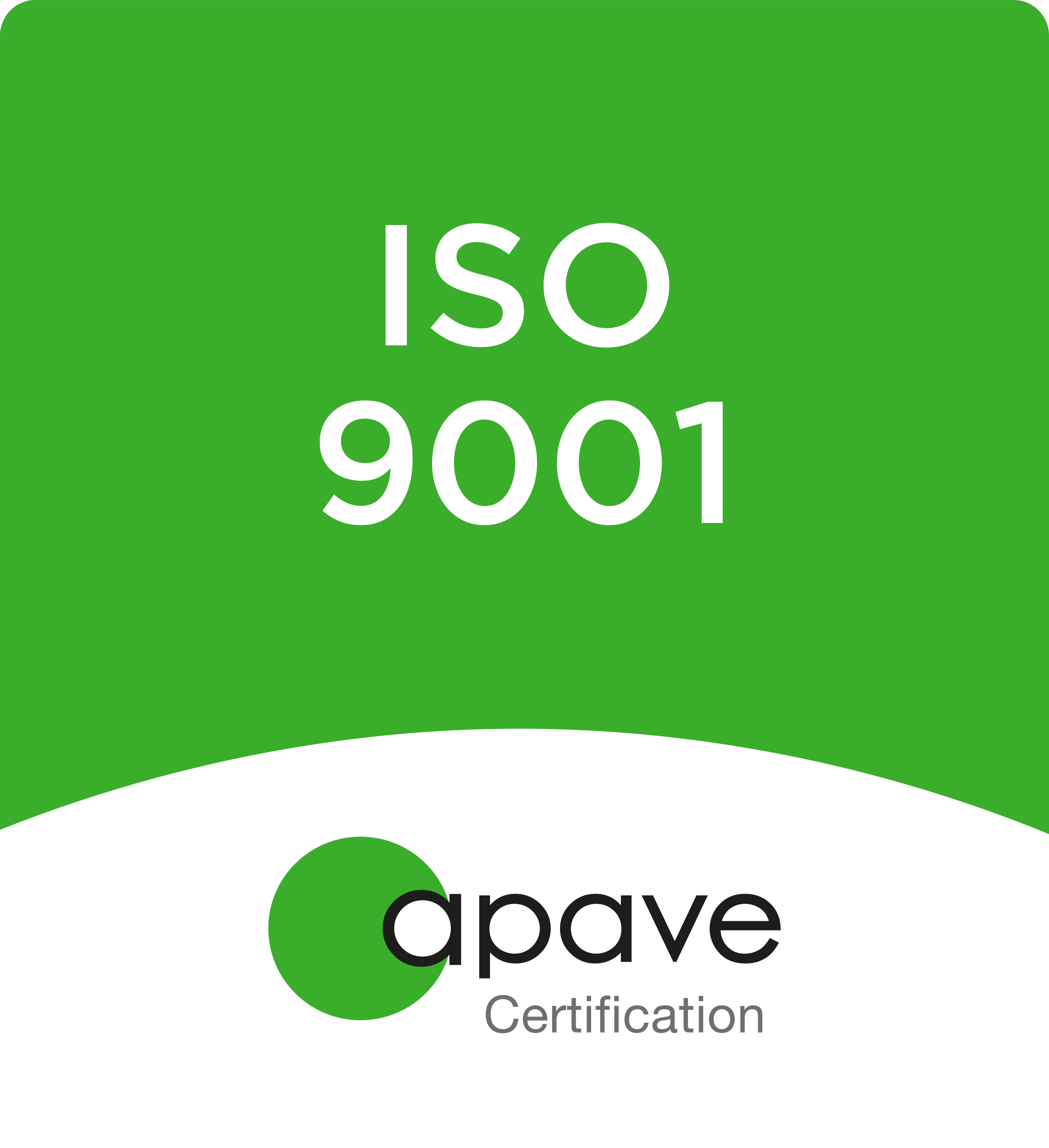 Certification ISO 9001 Outils de levage entreprise familiale