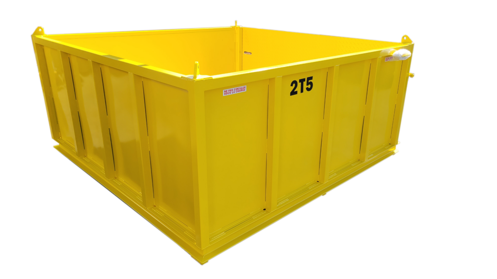 Paniers de levage en taule pleine